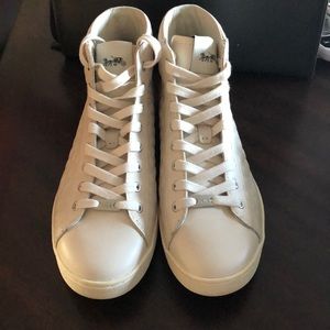 Coach high top sneakers